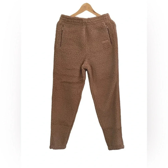 SOLD OUT Skims Teddy joggers tigers eye super soft zip pockets size XL - Picture 7 of 13